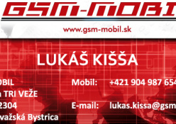 Navštívenky (vizitky): GSM-MOBIL