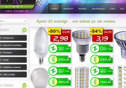 www.inolight.sk: Internetový obchod predajcu LED osvetlenia.