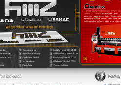 www.amz.sk: Webvizitka - rozcestník spoločnosti AMZ Slovakia, s.r.o.