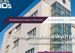 www.bdsrent.sk: Prenájom kancelárskych priestorov v centre Považskej Bystrice.