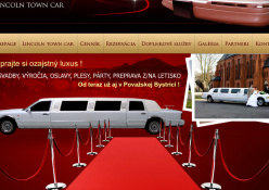 www.lincoln-pb.sk: Prenájom luxusnej limuzíny LINCOLN v Považskej Bystrici