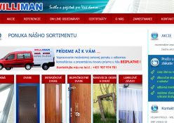 www.williman.sk: Predaj a montáž okien a dverí, murárske práce
